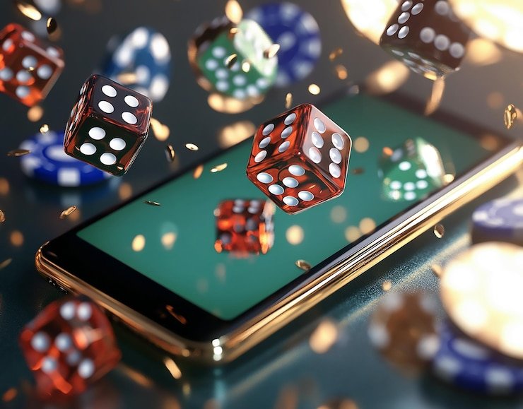 Pengguna membaca voucher qq33bet di ponsel